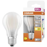 OSRAM HOMELIGHTING 4058075115910 LED-lamp Energielabel D (A - G) E27 Peer 7.5 W = 75 W Warmwit (Ø x l) 60 mm x 105 mm 1 stuk(s)