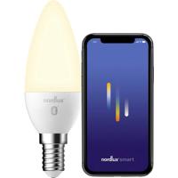 Nordlux 2070021401 Gloeilamp-lamp Energielabel F (A - G) E14 Peer Besturing via App, Dimbaar 1 stuk(s)