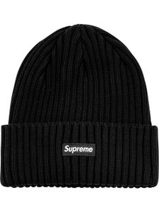 Supreme bonnet en maille - Noir