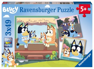Ravensburger puzzel Bleuy 3x49 stukjes