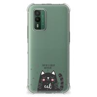 Nokia XR21 Stevig | Bumper Hoesje | Cat Good Day