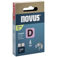 Novus Tools 042-0788 Nieten Type 53F 1200 stuk(s) Afm. (l x b x h) 6 x 11.3 x 6 mm - thumbnail