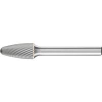 PFERD TOOLS 21117756 Freesstift Ronde boog Lengte 60 mm Afmeting, Ø 10 mm Werklengte 20 mm Schachtdiameter 6 mm PFERD TOOLS 21117756 Freesstift Ronde boog Lengte 60 mm Afmeting, Ø 10 mm Werklengte 20 mm Schachtdiameter 6 mm