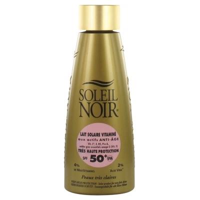 Soleil Noir Lait Solaire Vitaminé SPF50+ 150ml Soleil Noir Lait Solaire Vitaminé SPF50+ 150ml