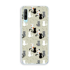 Katten: Huawei P Smart Pro Transparant Hoesje
