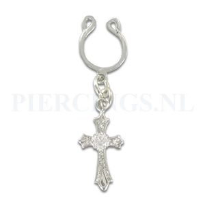Tepelclip kruis kristal
