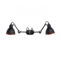 DCW Editions Lampe Gras N204 Double Round Wandlamp - Zwart/koper