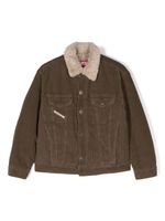 Diesel Kids veste Jresky en velours côtelé - Vert