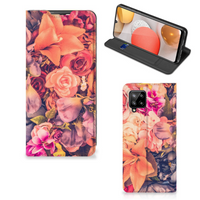 Samsung Galaxy A42 Smart Cover Bosje Bloemen