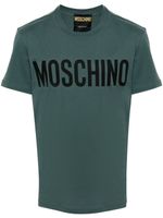 Moschino t-shirt en coton à logo imprimé - Vert