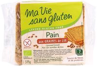 Brood lijnzaad - glutenvrij - bio