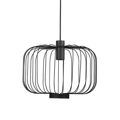 Lyora Zwarte draadlampAllan Ø 48cm - 6941