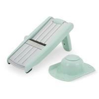 3 in 1 Mandoline - LIVOO - MEN429 - Roestvrij staal - 3 tot 9 mm - Afneembare handgreep - Duwer met spikes - Antislipvoetjes