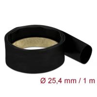 Delock 20663 Krimpkous Zwart 25.4 mm Krimpverhouding:4:1 1 stuk(s)