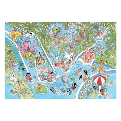 Jumbo Jan van haasteren junior 22 legpuzzel - waterglijbaan gekte - 360st.