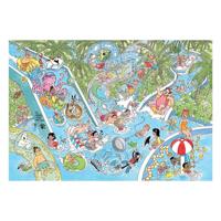 Jumbo Jan van haasteren junior 22 legpuzzel - waterglijbaan gekte - 360st.