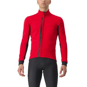 Castelli Entrata lange mouw fietsjack rood/zwart heren XL