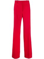 Valentino Garavani pantalon ample à taille haute - Rouge - thumbnail