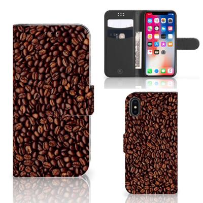 Apple iPhone X | Xs | Book Cover | Koffiebonen