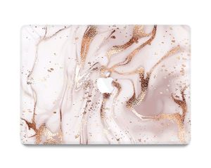 Lunso MacBook Air 13 inch (2010-2017) cover hoes - case - Marble Vera