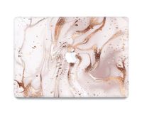 Lunso MacBook Air 13 inch (2010-2017) cover hoes - case - Marble Vera