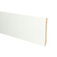MDF Moderne plint 150x15 voorgelakt RAL9016 - lengte 240cm