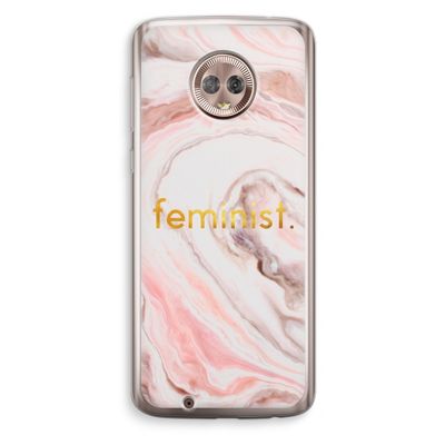 Feminist: Motorola Moto G6 Transparant Hoesje