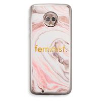 Feminist: Motorola Moto G6 Transparant Hoesje Feminist: Motorola Moto G6 Transparant Hoesje