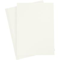 Creativ Company Gekleurd karton, a4, vel 210x297 mm, 180 gr, off-white, 20 vel/ 1 doos
