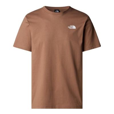 The North Face S/S Redbox T-shirt Heren Latte/Gravel M