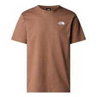 The North Face S/S Redbox T-shirt Heren Latte/Gravel M
