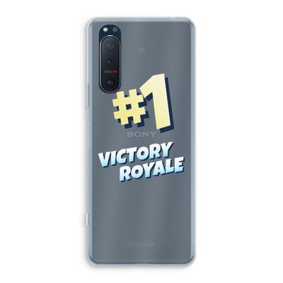 Victory Royale: Sony Xperia 5 II Transparant Hoesje