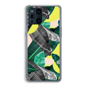 Fantasie jungle: Oppo Find X3 Transparant Hoesje