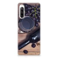 Sony Xperia 10 IV | Siliconen Case | Wijn