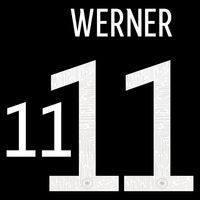 Werner 11 (Officiële Duitsland Away Bedrukking 2021-2022)