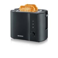 Severin Broodrooster 800W mat-zwart RVS AT 9552