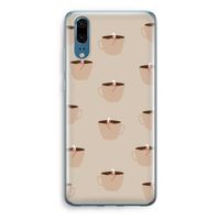 Morning coffee: Huawei P20 Transparant Hoesje