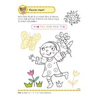 Deltas Oefenboek met stickers - eerste leesspelletjes (5-6 jaar)