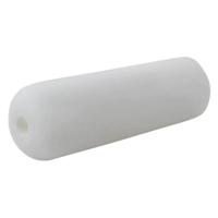 Voordelige verfrollers extra fijn - 2x stuks - wit - 10 cm