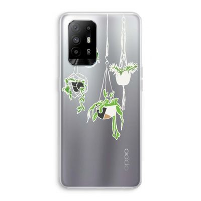 Hang In There: Oppo A95 5G Transparant Hoesje