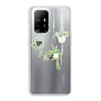 Hang In There: Oppo A95 5G Transparant Hoesje