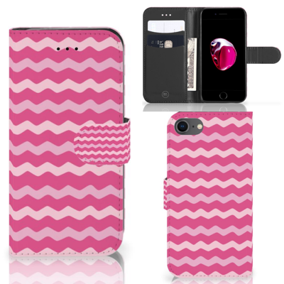 iPhone 7 | 8 | SE (2020) | SE (2022) | Telefoon Hoesje | Waves Pink