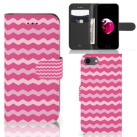 iPhone 7 | 8 | SE (2020) | SE (2022) | Telefoon Hoesje | Waves Pink