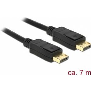 Delock 84860 Kabel DisplayPort 1.2 male > DisplayPort male 4K 60 Hz 7 m