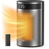 Bijverwarming - Hyperkeramisch - 1500 W - Dreo - Atom 416 - Kolom - Zwart