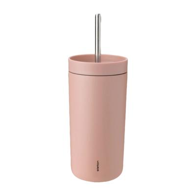 Stelton To Sip Thermosbeker met rietje Heather 0.4l
