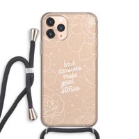 Good stories: iPhone 11 Pro Transparant Hoesje met koord