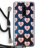 Chicks before dicks: OnePlus 7 Pro Transparant Hoesje met koord