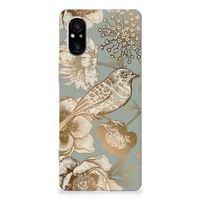 TPU Case voor Sony Xperia 5 V Vintage Bird Flowers - thumbnail