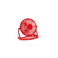 USB bureau ventilator - 1x - klein - kunststof - snoer 100 cm